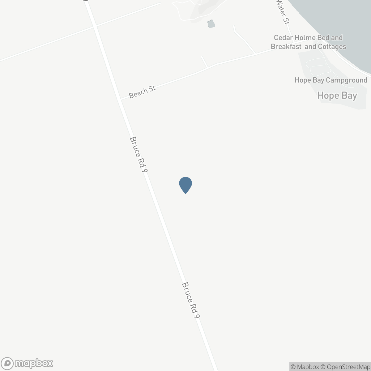 PT LT 2-3 CON 9, BRUCE RD 9, Georgian Bluffs, Ontario N0H 2T0